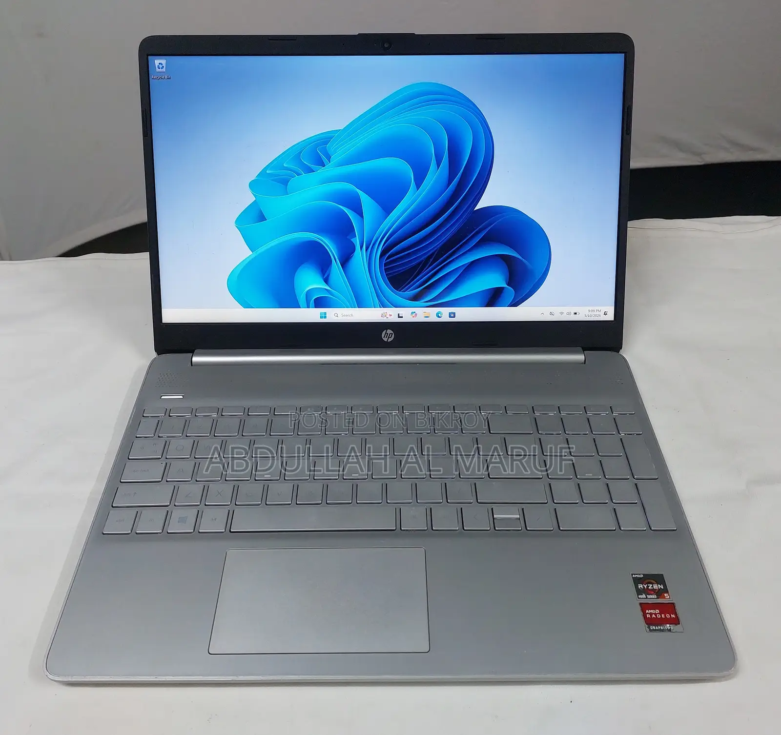 Laptop HP 15 8GB AMD Ryzen 5 SSD 512GB