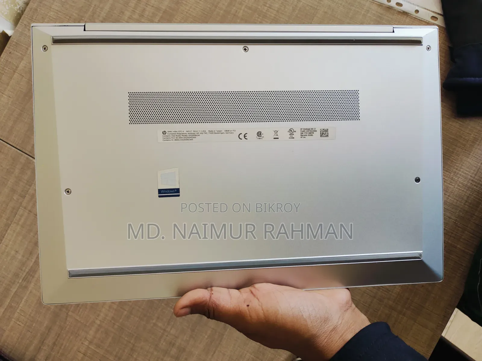 Laptop HP EliteBook 845 G7 16GB AMD Ryzen 5 SSD 1T