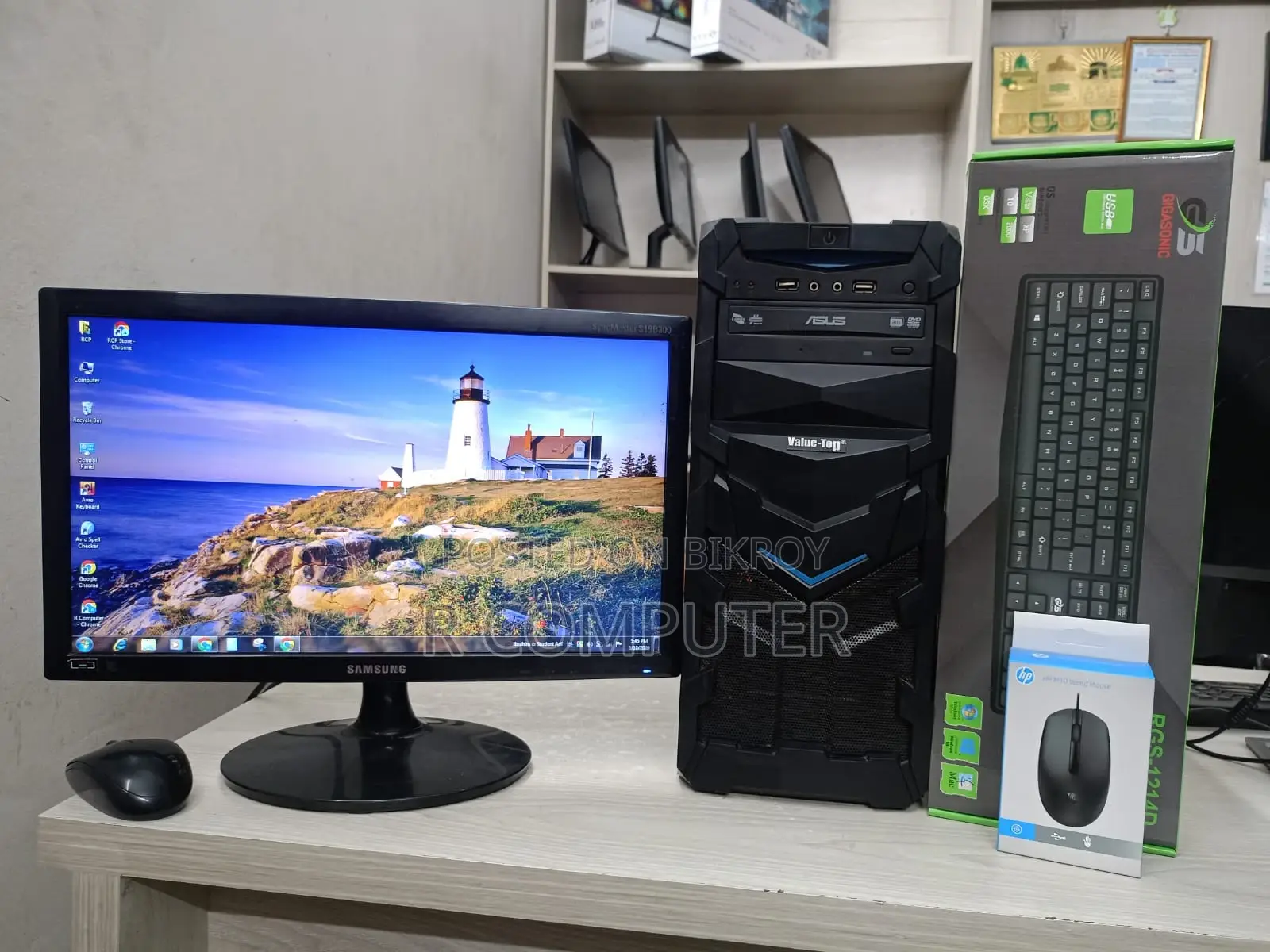 Desktop Computer 4GB Intel Core I3 HDD+SSD 500GB