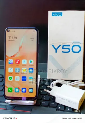 New Vivo Y50 128 GB Blue