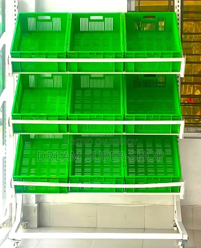 Organic Display Rack – Clean Fresh Veg Solution
