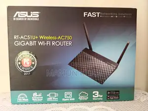 Asus Ac51u+ Wireless-Ac750 Gigabit Wifi Router