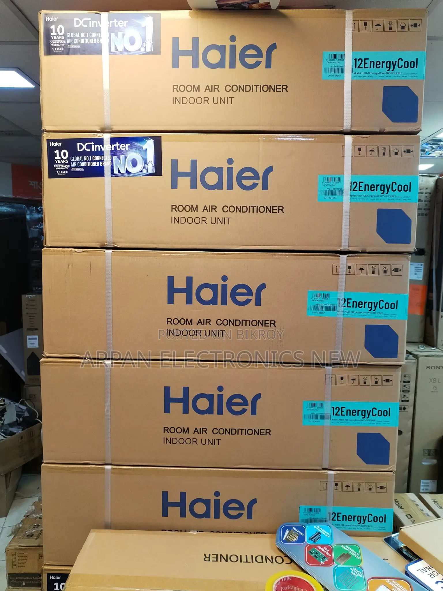 Haier 1.5 Ton Ac Cleancool Inverter Ac - Hsu-18cleancool:(Inv)(3d)