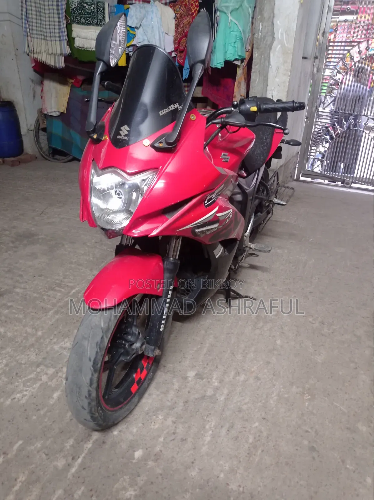 Suzuki Gixxer SF 2019 Red
