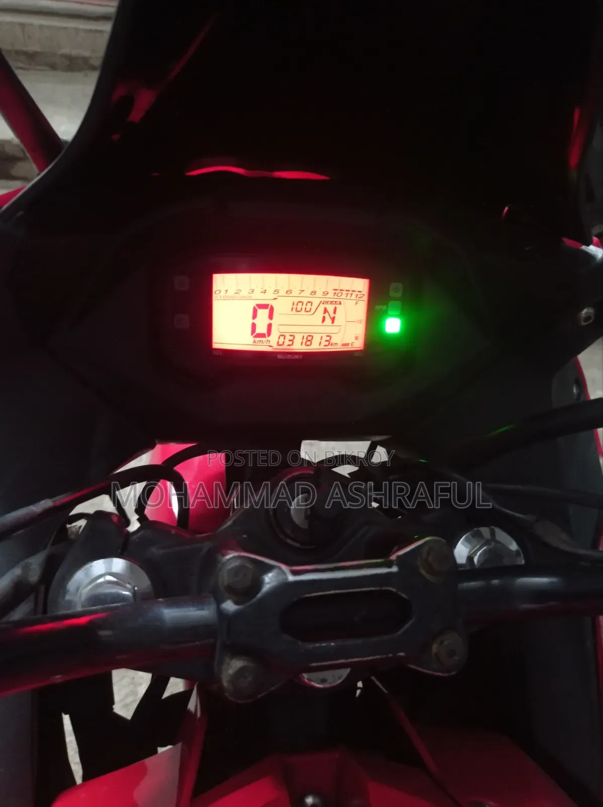 Suzuki Gixxer SF 2019 Red