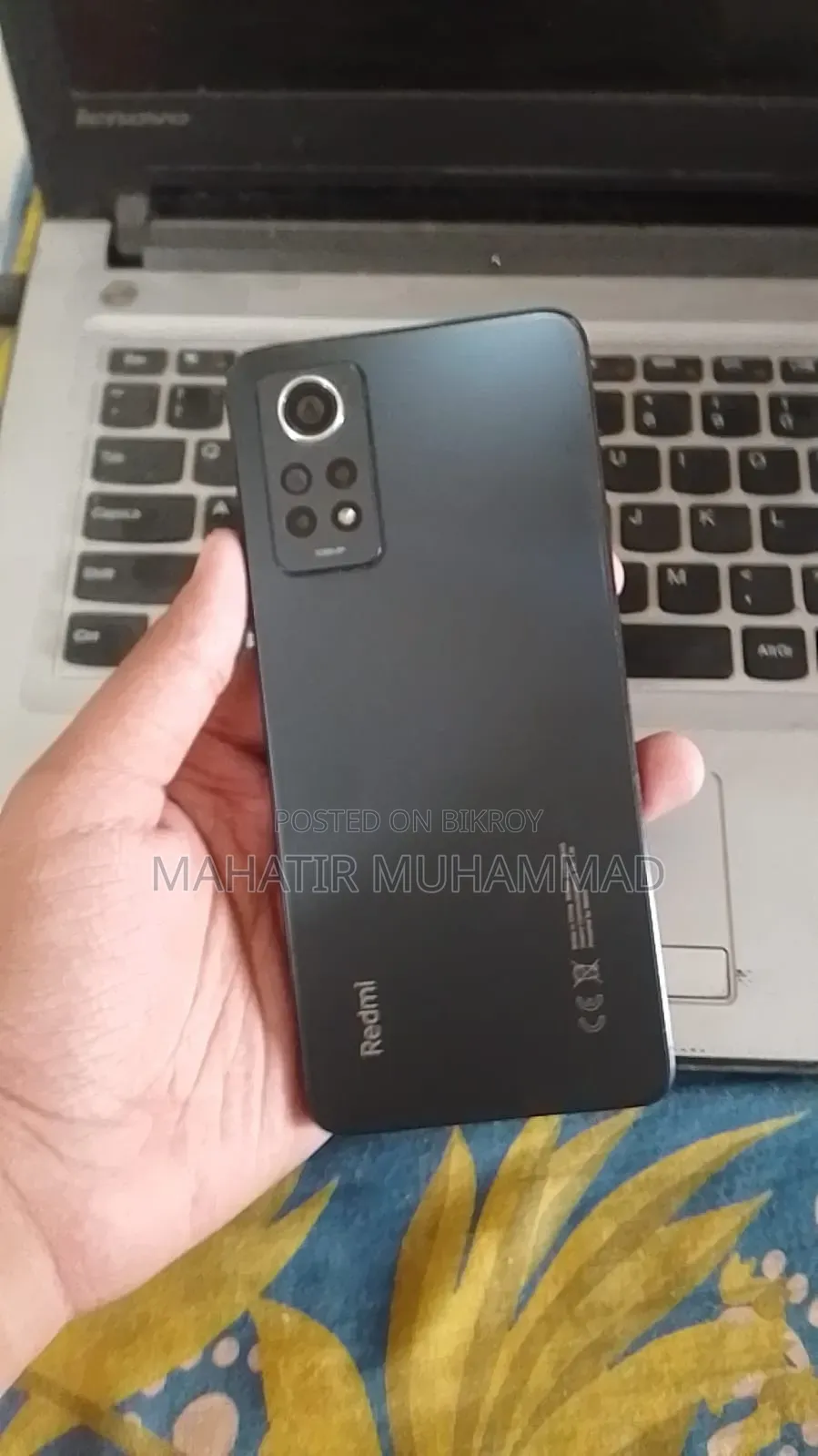 Xiaomi Redmi Note 12 Pro 4G 256 GB Black