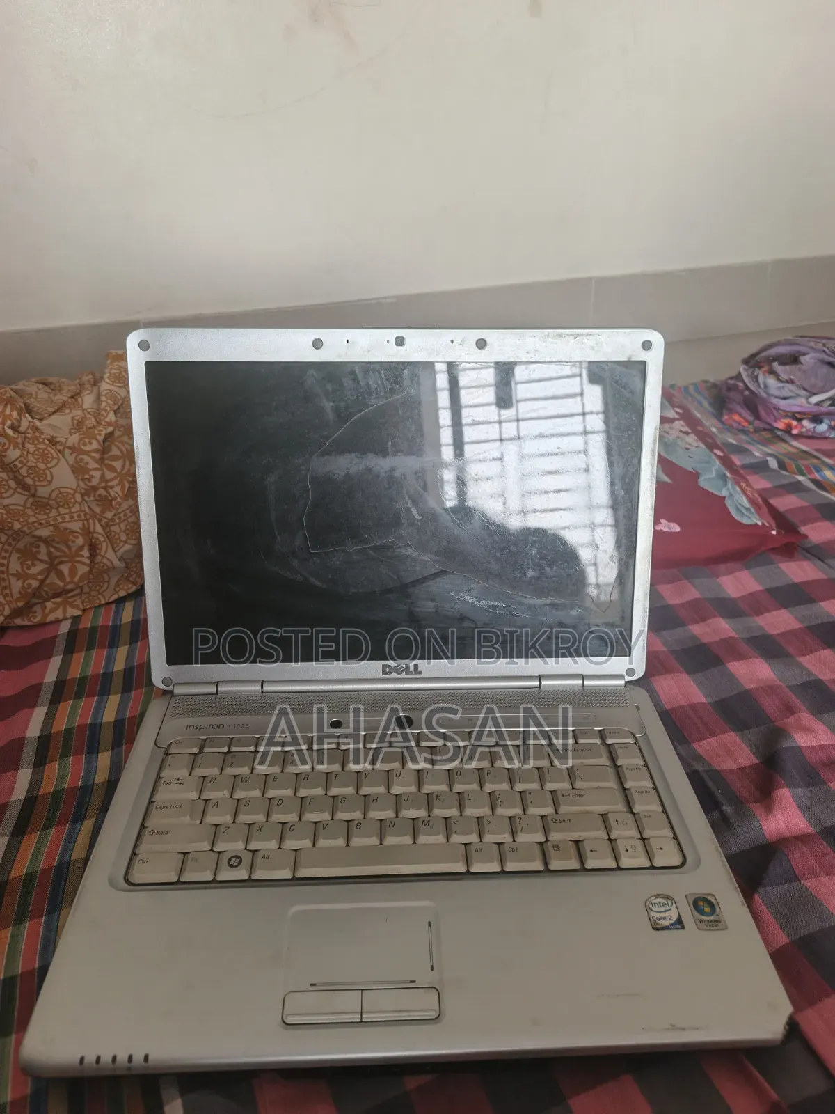 Laptop Dell Inspiron 1525 4GB Intel Core 2 Duo HDD 500GB