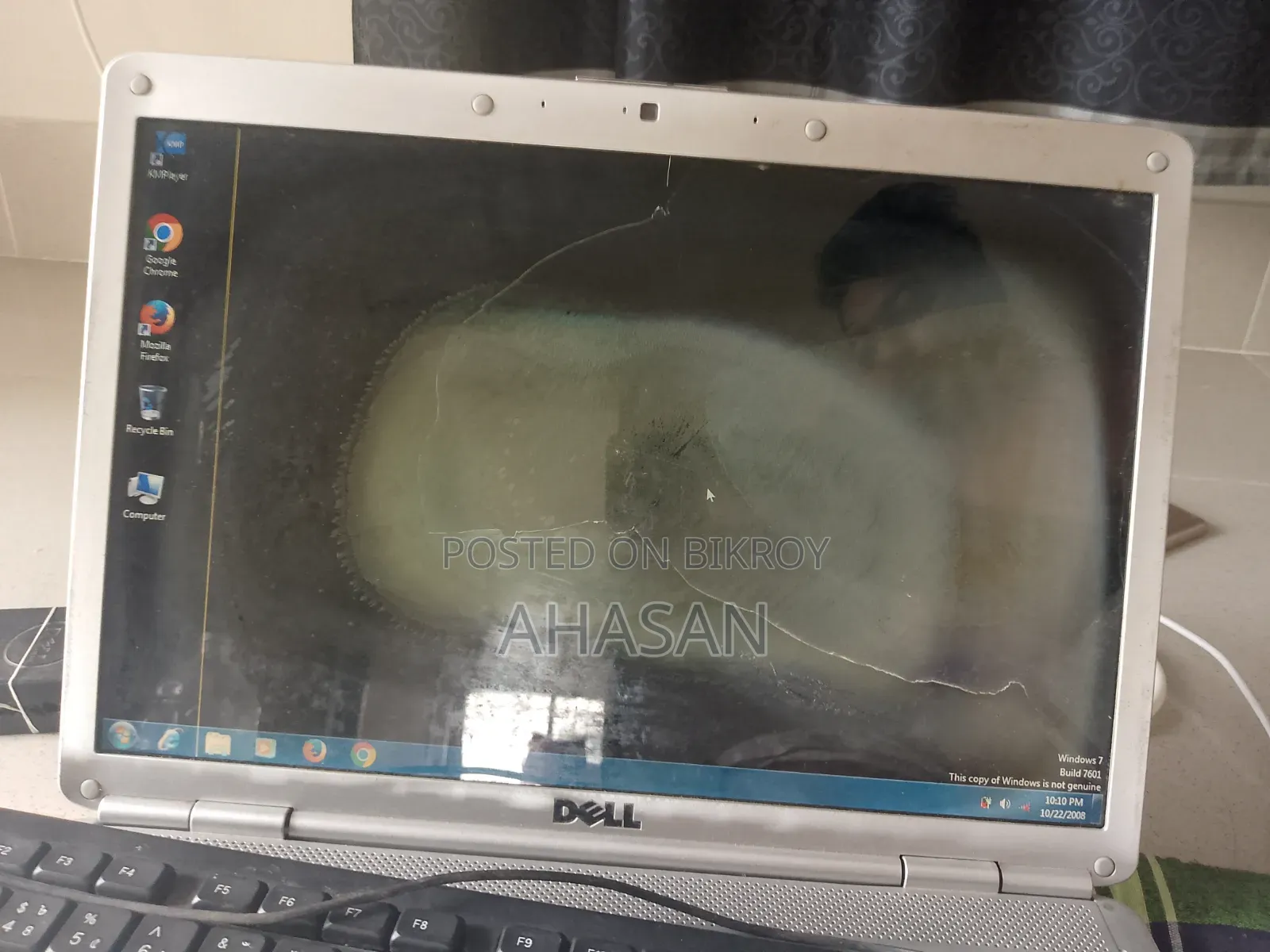 Laptop Dell Inspiron 1525 4GB Intel Core 2 Duo HDD 500GB