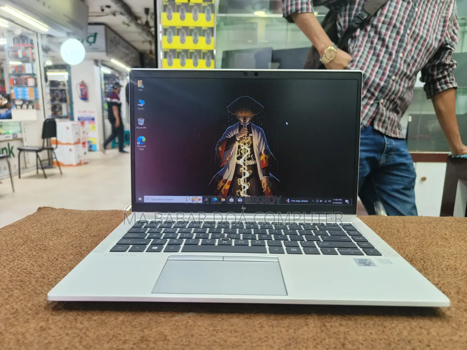 Laptop HP EliteBook 840 G7 8GB Intel Core I5 SSD 256GB