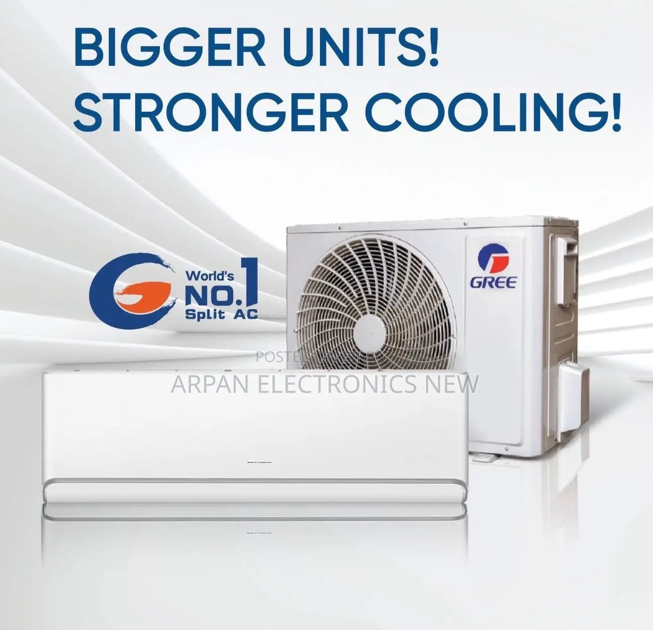 Gs-18xpuv32-Gree Pular Split Type Air Conditioner (Inverter-1.5 Ton)