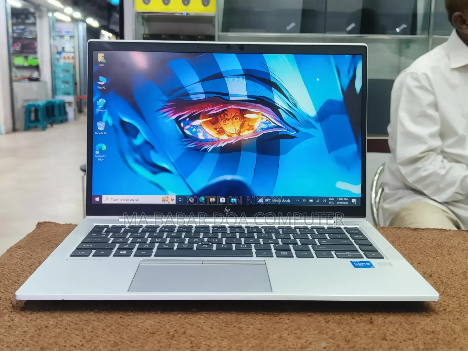 ল্যাপটপ HP EliteBook 840 G8 8GB Intel Core I5 SSD 256GB