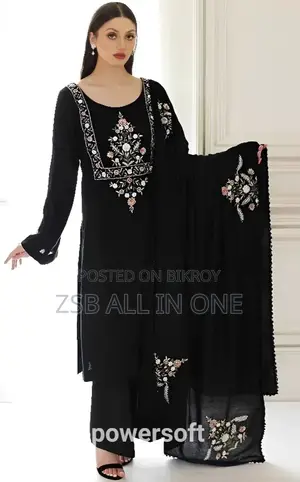 Indian Georgette Three-Piece