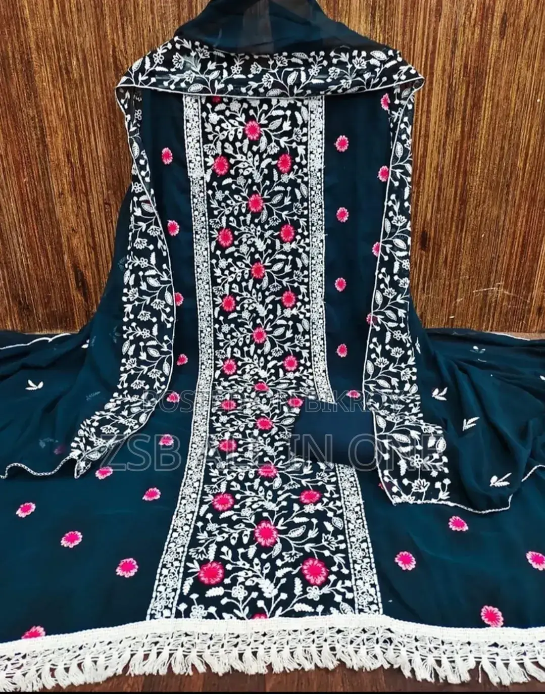 Premium Georgette Sequence Embroidery Salwar Kameez