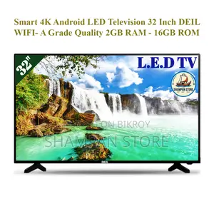 Smart Supported Android LED TV 32 inch Deil Wifi - A Grade Quality