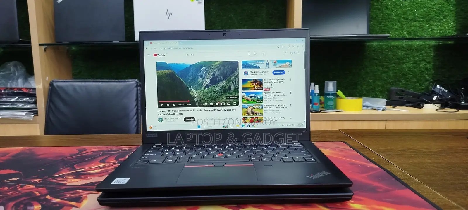 Laptop Lenovo ThinkPad X13 Gen 2 16GB Intel Core I5 SSD 256GB