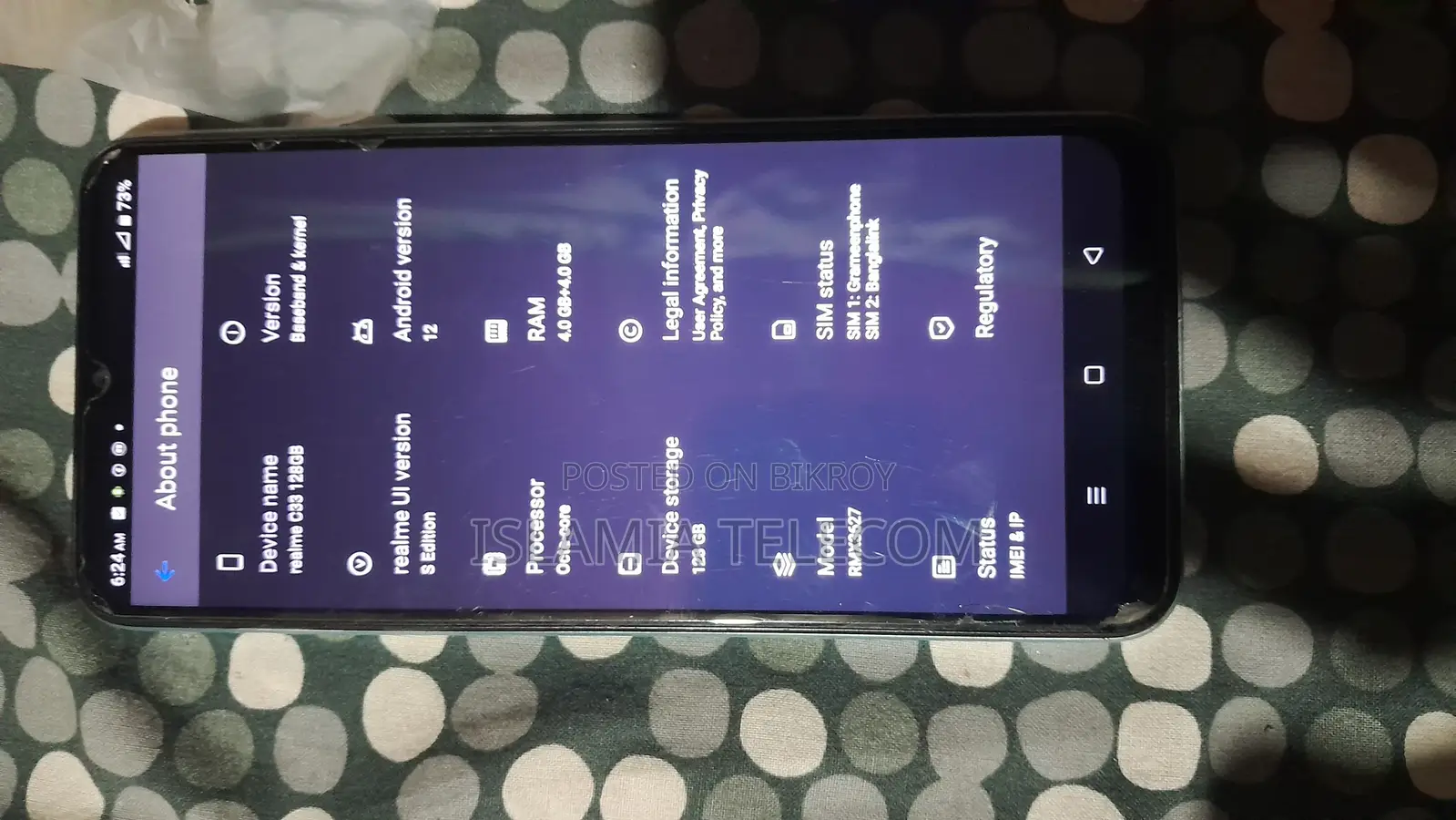 Realme C33 128 GB Blue