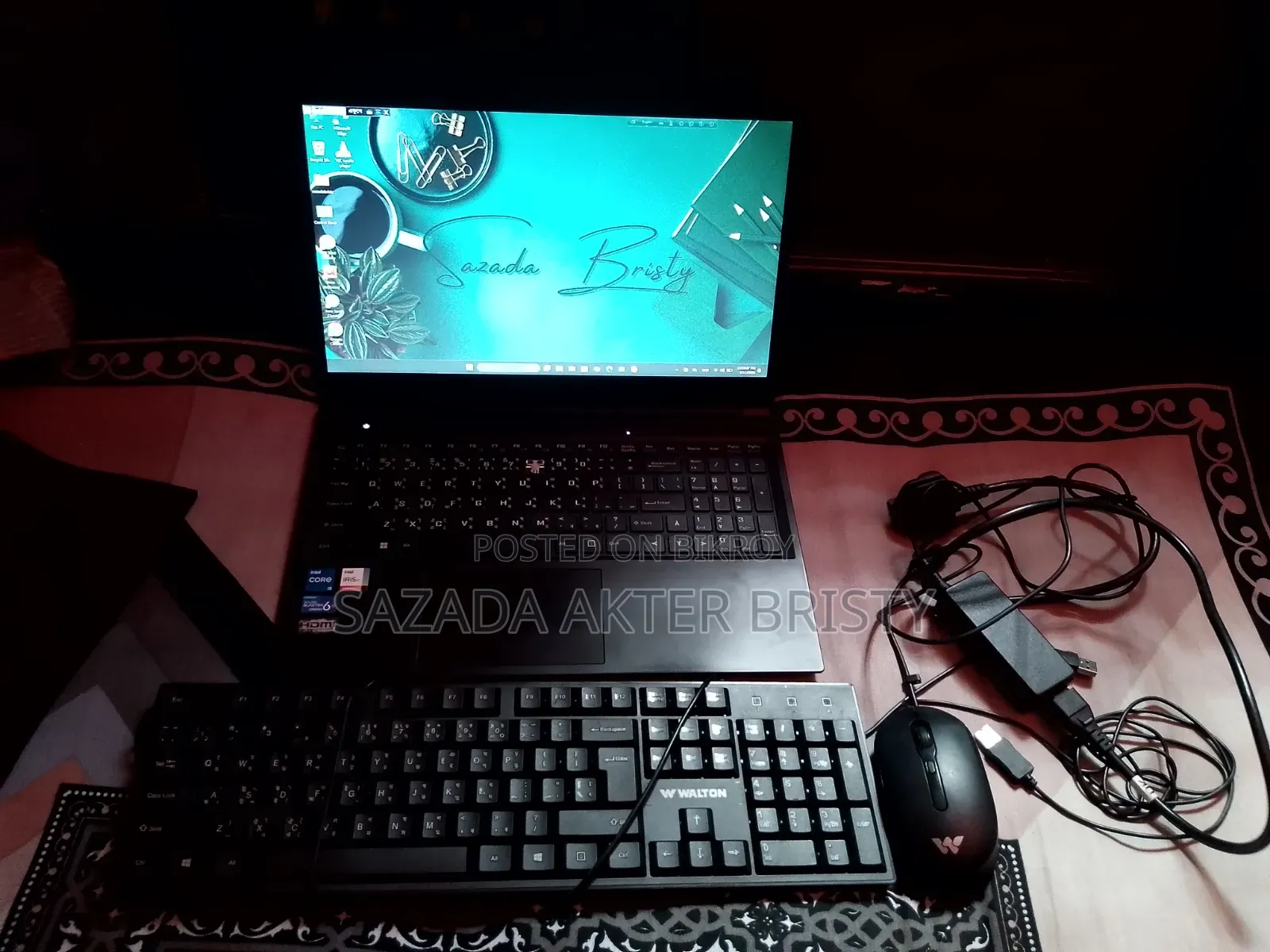 New Laptop Vision Computer 8GB Intel Core I5 HDD 128GB