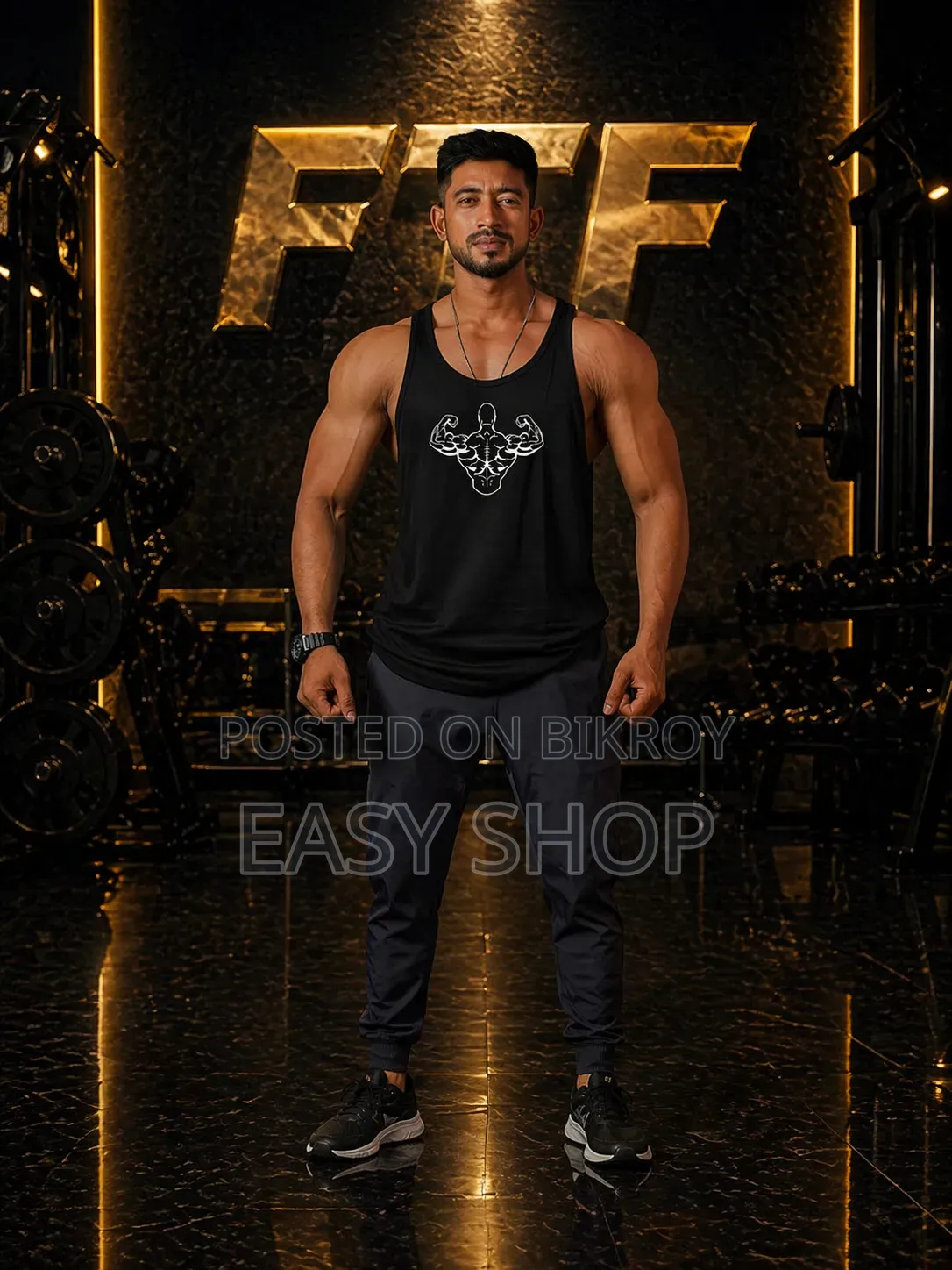 Warrior Gym Tank Top | Breathable Fitness Sleeveless Workout Wear