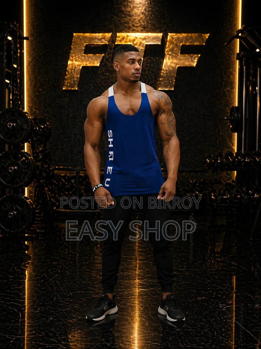 Warrior Gym Tank Top | Breathable Fitness Sleeveless Workout Wear