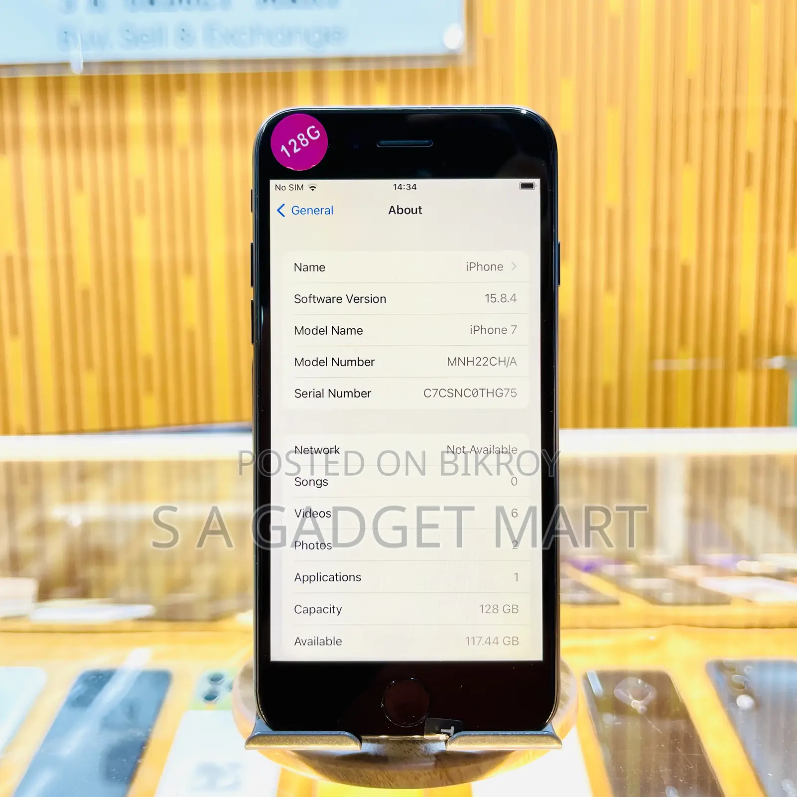 Apple iPhone 7 128 GB Black