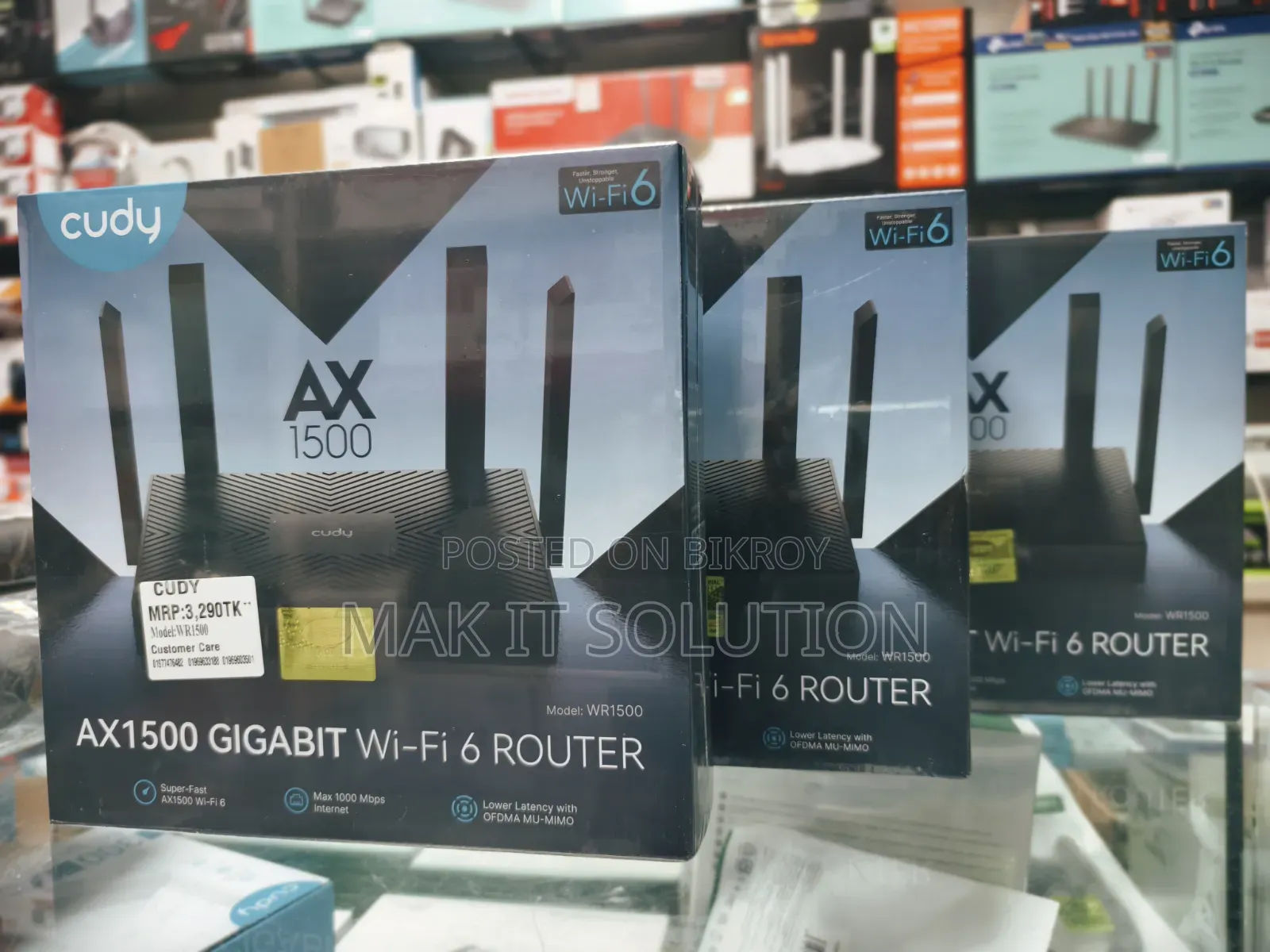 Cudy Ax1500 Gigabit Wi-Fi 6 Router