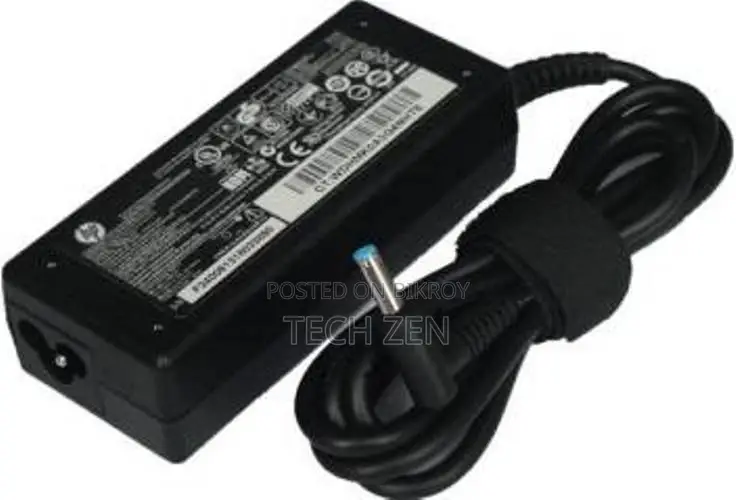 Hp Laptop Charger 19.5v 65w Blue Pin Adapter