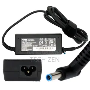 Hp Laptop Charger 19.5v 65w Blue Pin Adapter