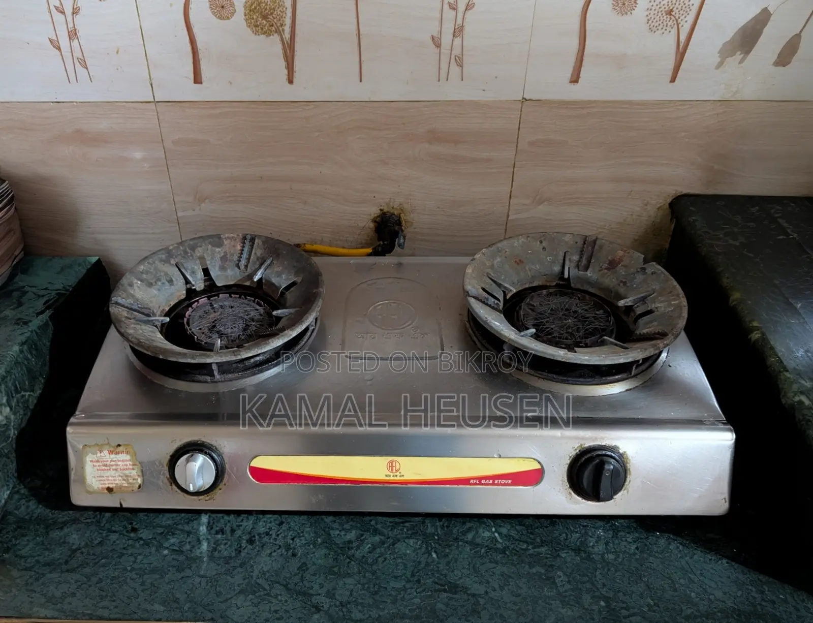 RFL Double Burner Automatic Gas Stove