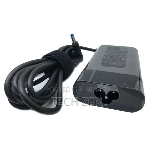 HP Original 65w 4.5mm Small Blue Pin AC Laptop Adapter