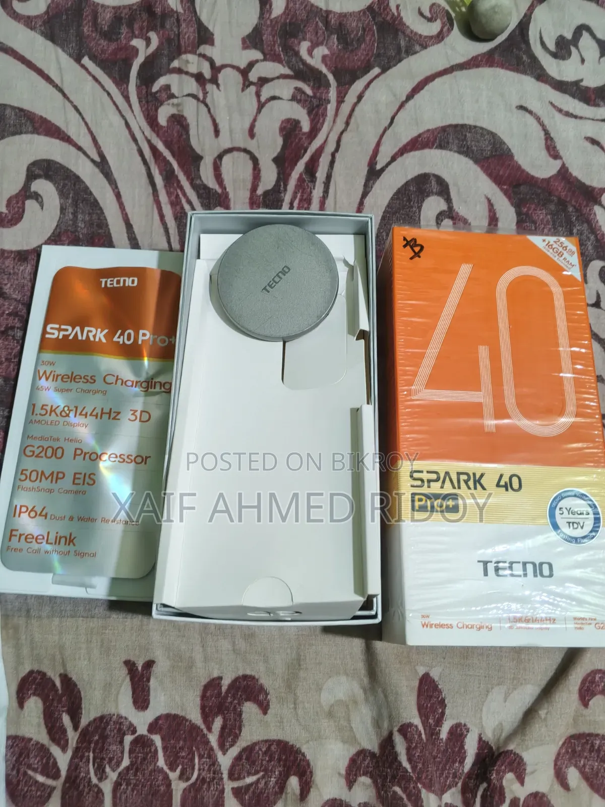 Tecno Spark 40 Pro+ 256 GB Gray