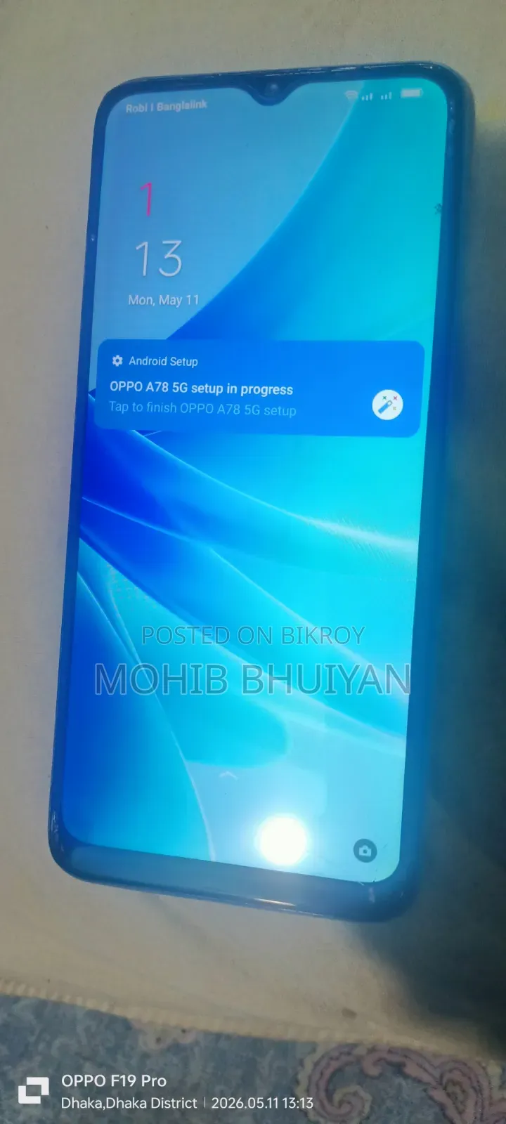 Oppo A78 5G 256 GB Blue