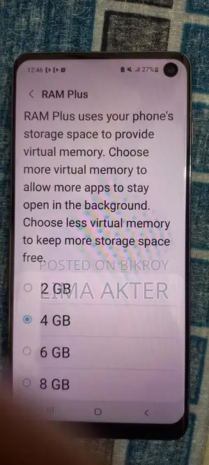 Samsung Galaxy S10 512 GB Silver