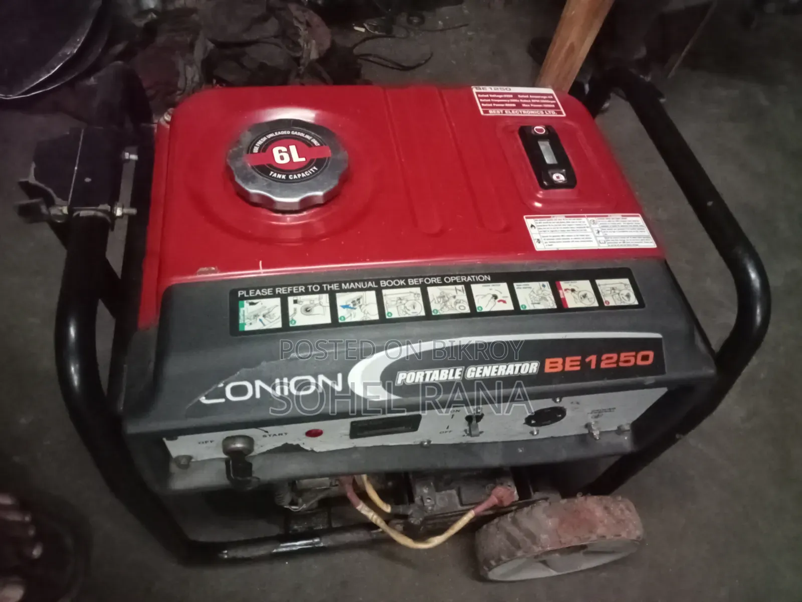 Conion Be 1250 Generator