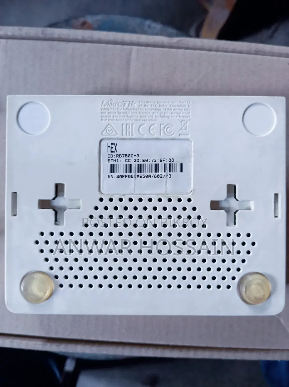 Mikrotik Rb750 Gr3