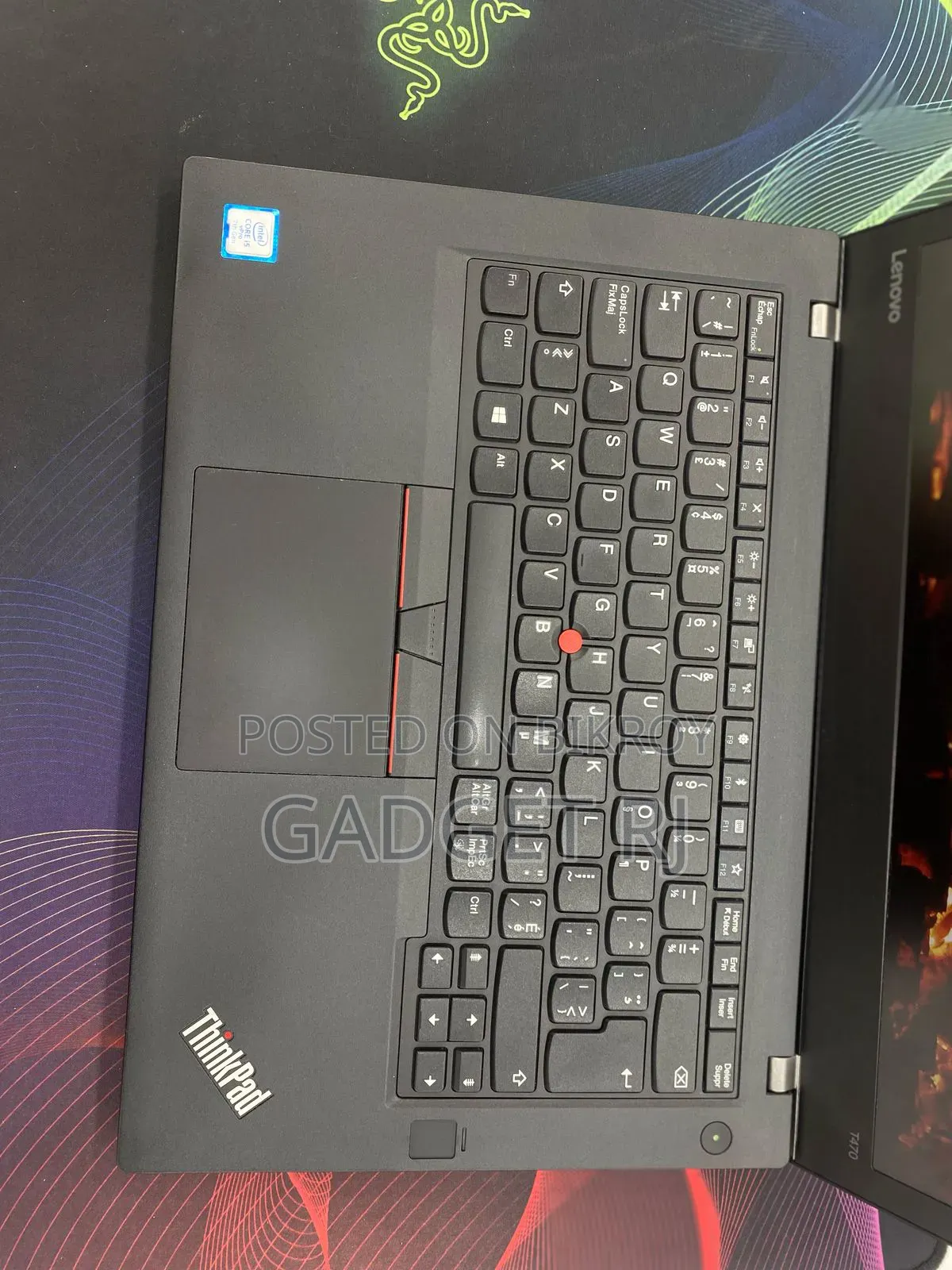 Laptop Lenovo ThinkPad T470 8GB Intel Core I5 SSD 256GB