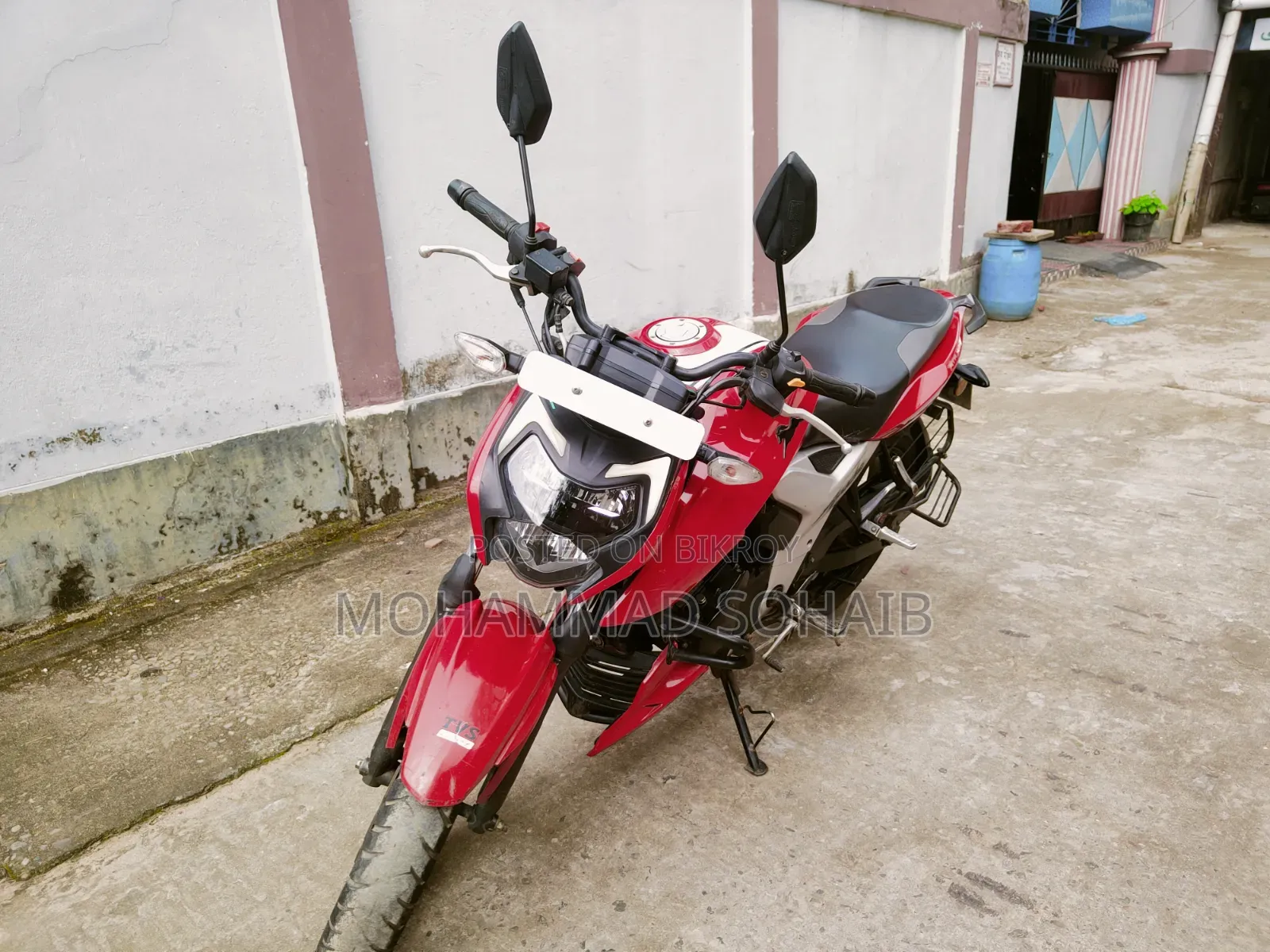 TVS Apache RTR 160 2v Refresh X-Connect 2021 Red