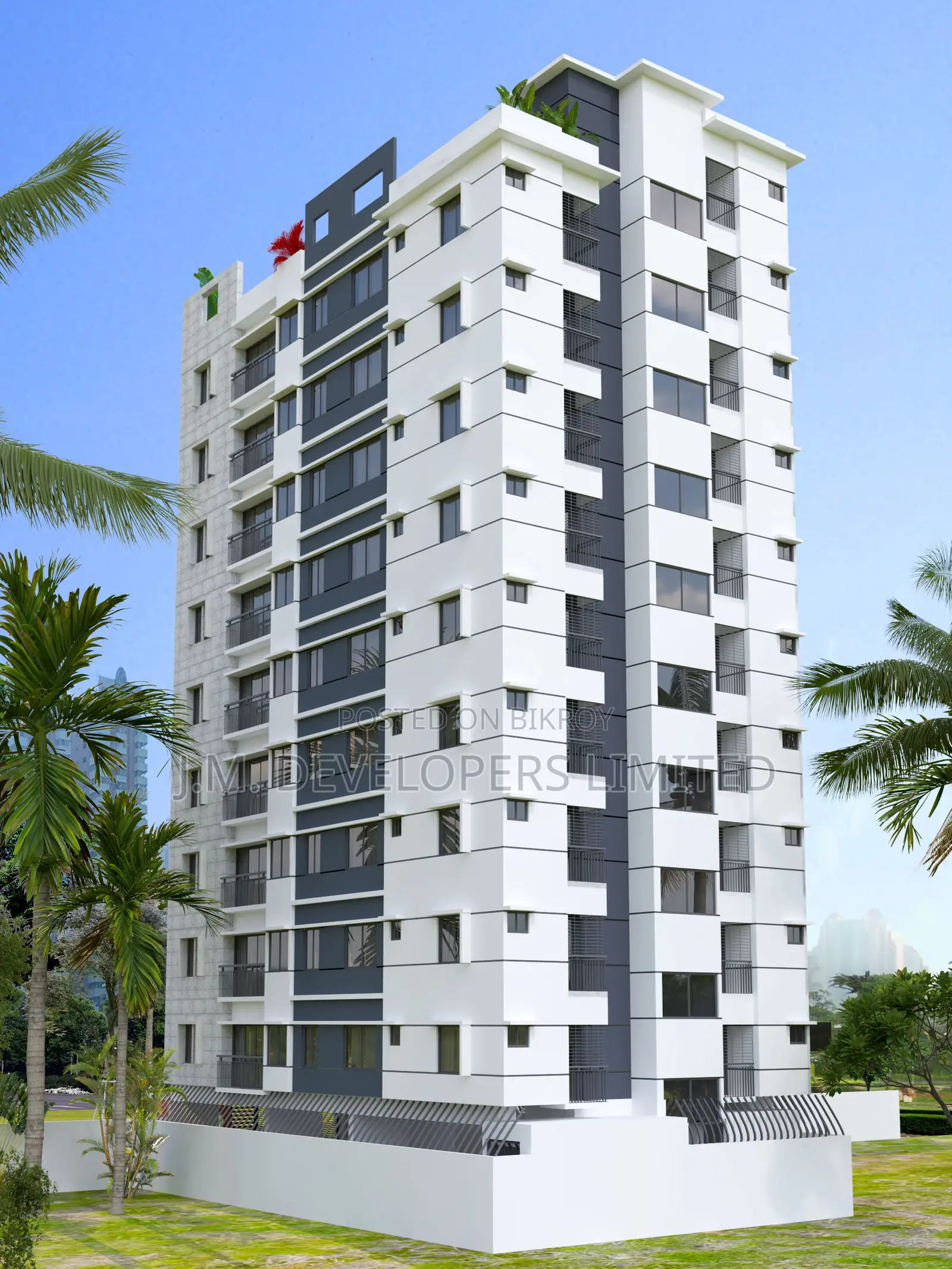 Furnished 3bdrm Apartment in J.M. Developer Ltd, Mirpur for Sale