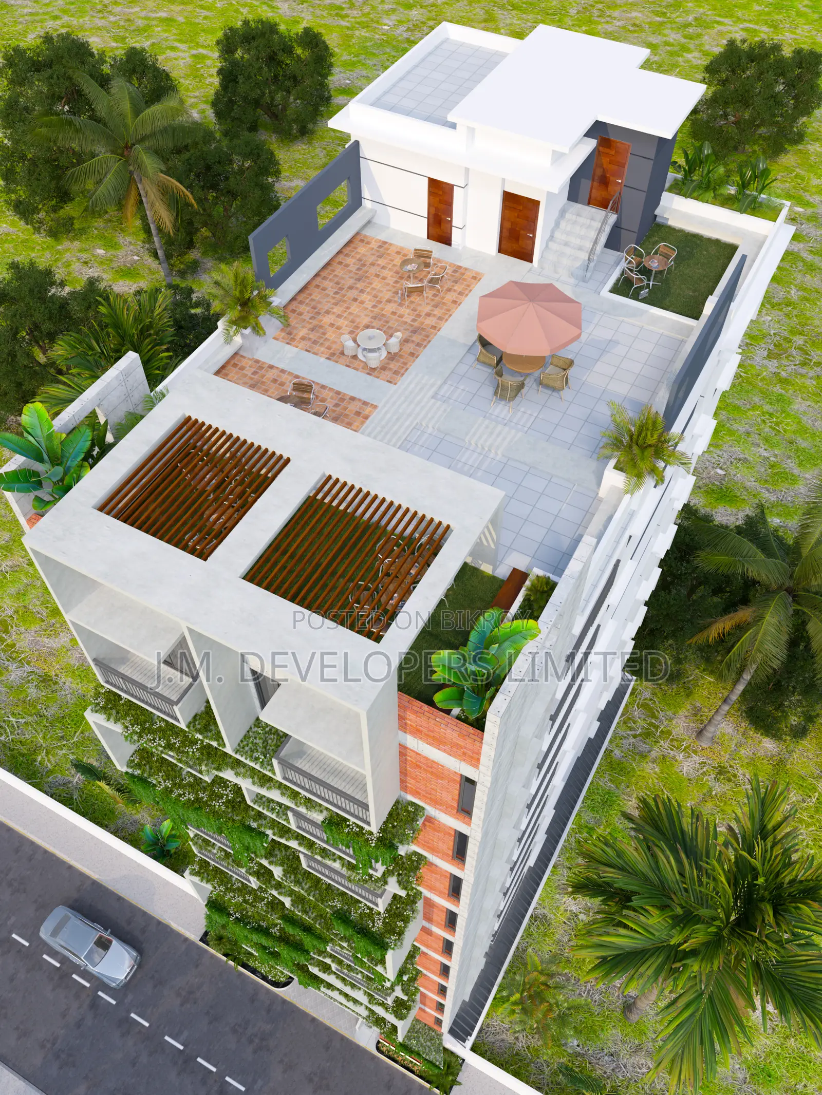 Furnished 3bdrm Apartment in J.M. Developer Ltd, Mirpur for Sale