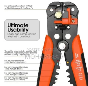 Automatic Wire Stripper Cutter Crimping Tool