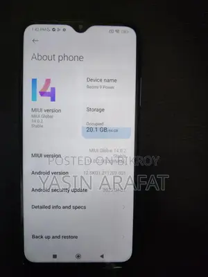 Xiaomi Redmi 9 Power 128 GB Blue