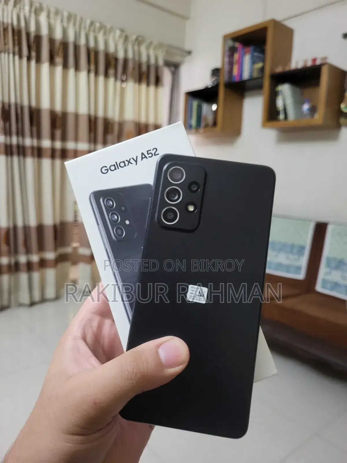 Samsung Galaxy A52 128 GB Black