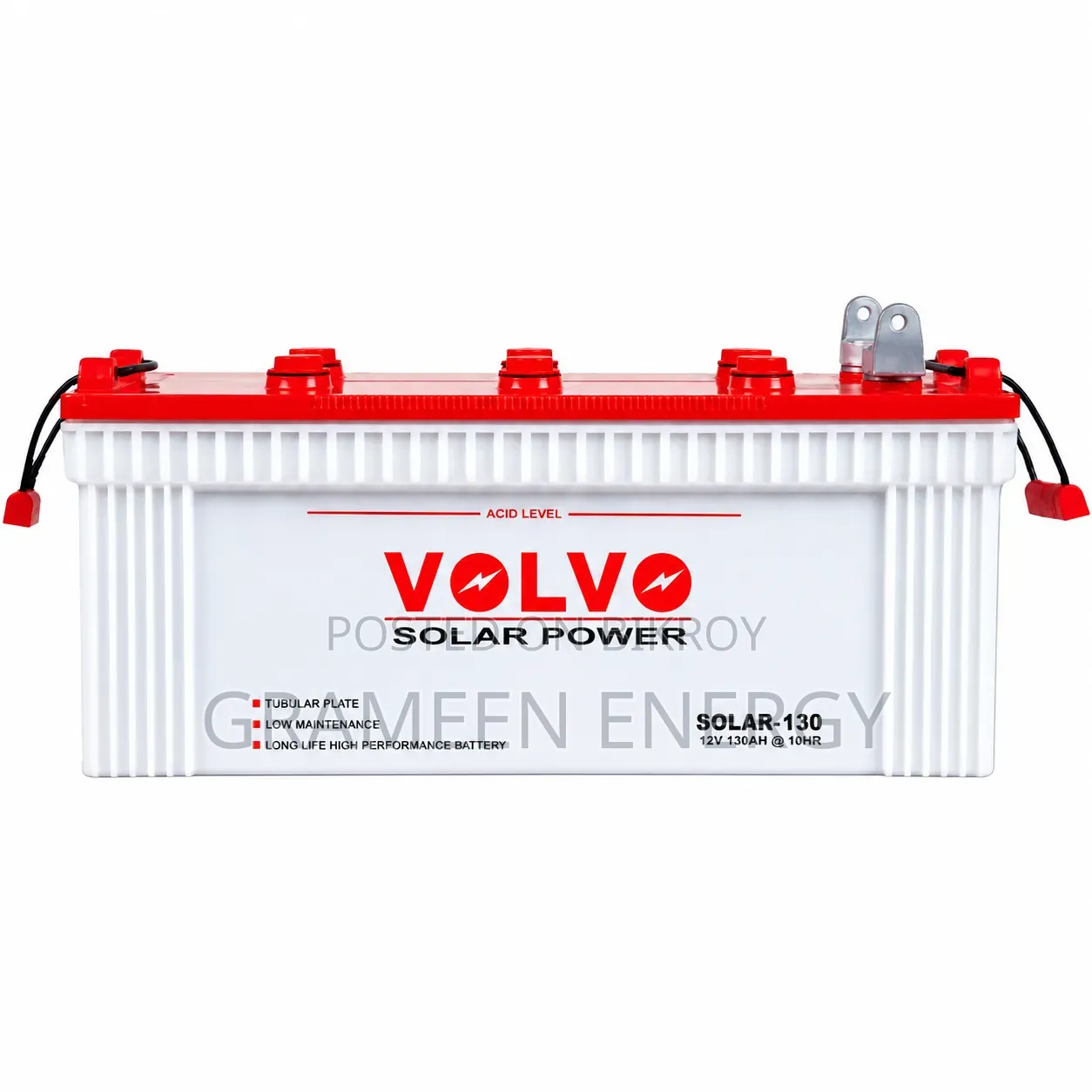 Volvo 130 Ah টিউবুলার ব্যাটারি