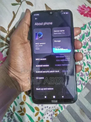 শাওমি রেডমি নোট ৭ প্রো ৬৪ জিবি ব্লু