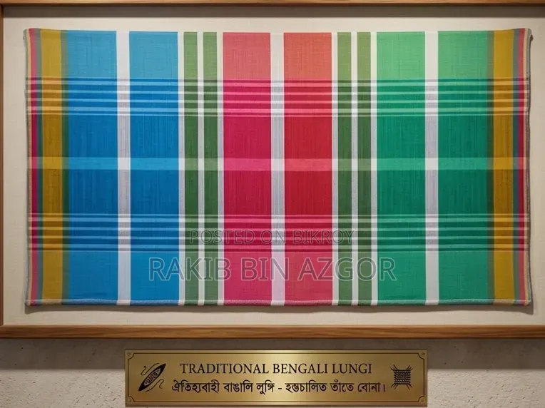 Features and Craftsmanship of Handloom Lungi