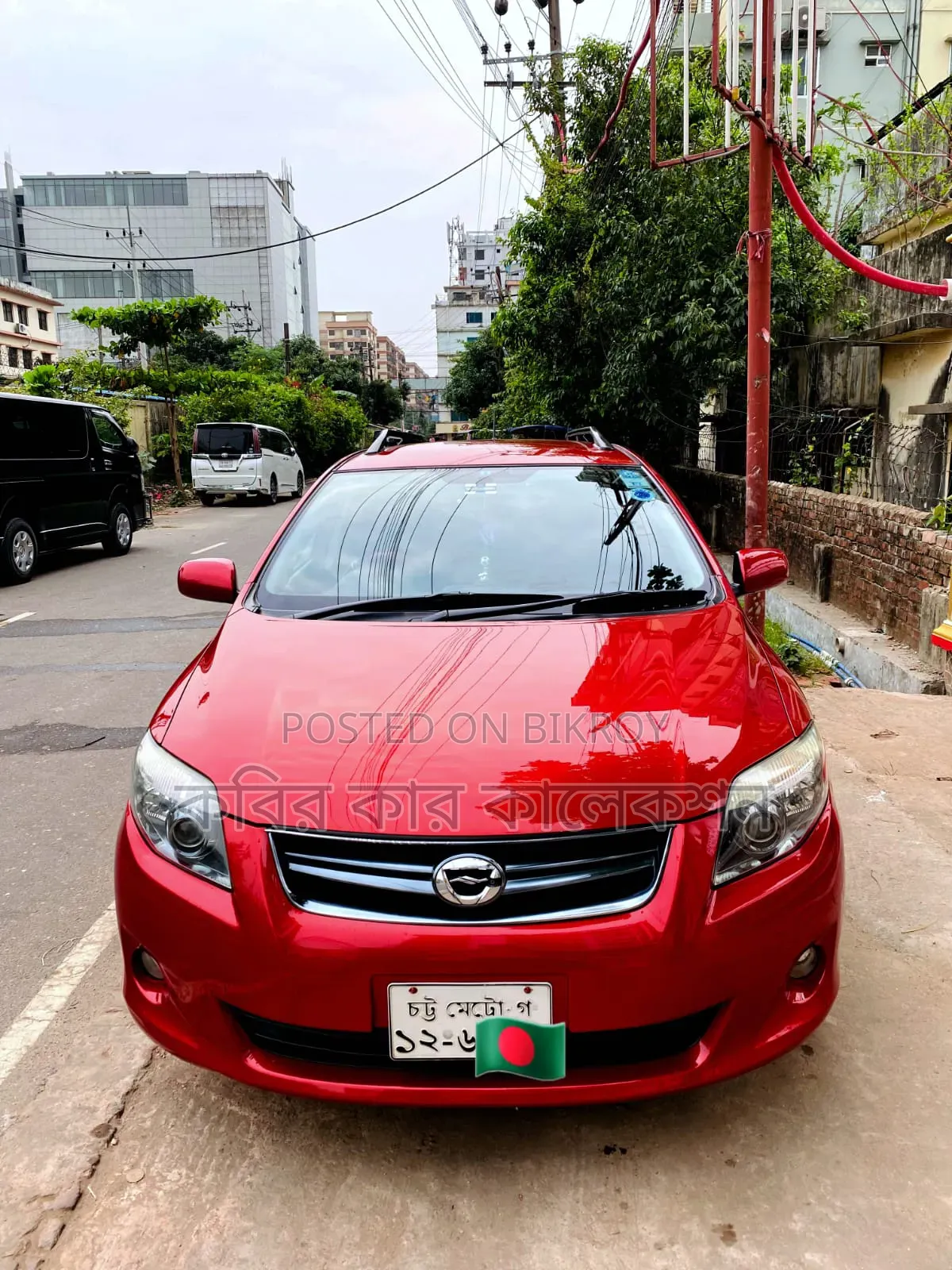 Toyota Corolla Fielder 2009 Red