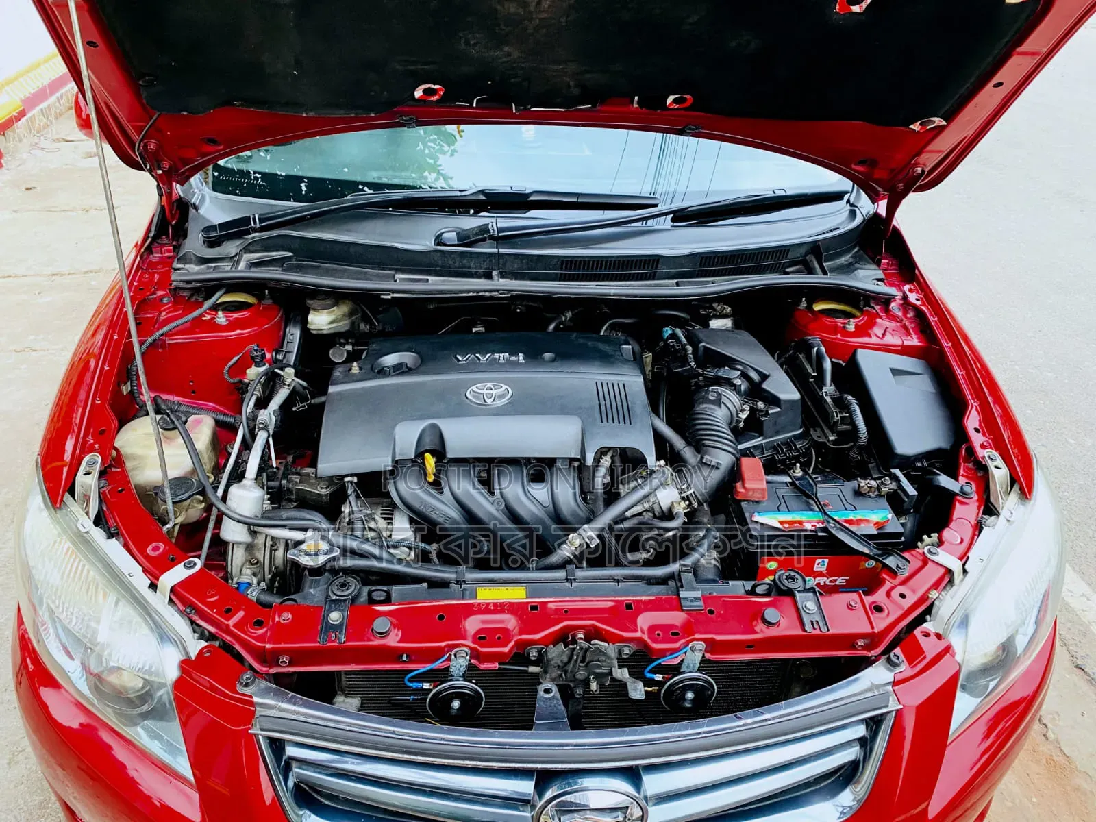 Toyota Corolla Fielder 2009 Red