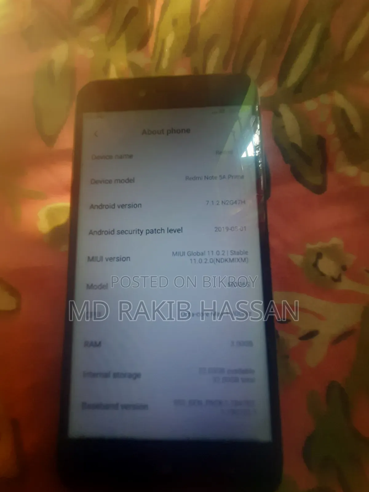 Xiaomi Redmi Note 5A 32 GB Gold