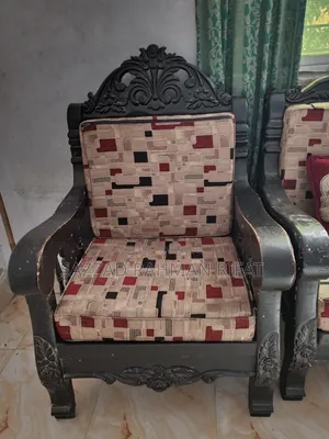 2 Wooden Sofas + Free Extra Sofa Frame | Only 7,500 Taka