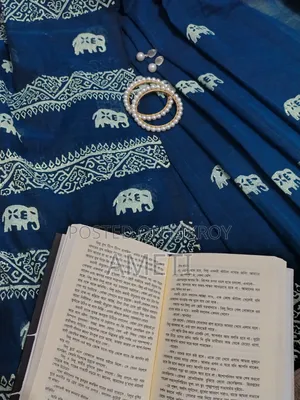 Hand Block Cotton Saree