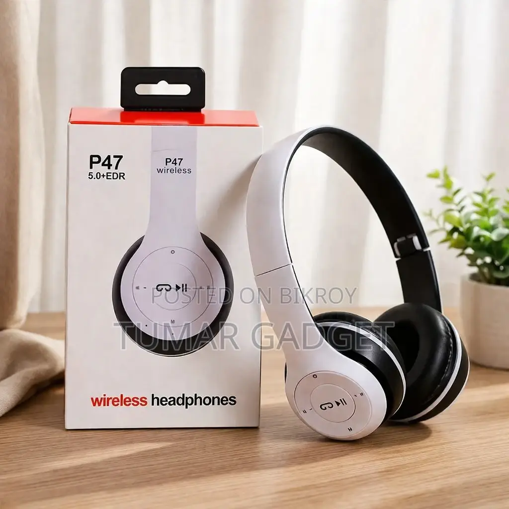 Blast Offer! Get P47 Wireless Headphones for only 309 Taka
